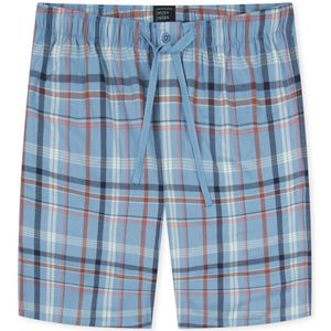 Schiesser - Korte Pyjamabroek - Lichtblauw - Katoen
