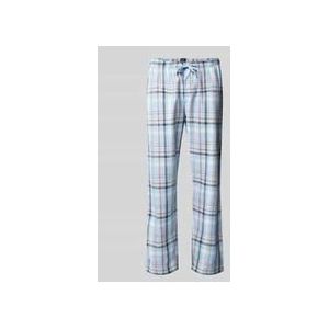 Schiesser Pyjamahose Schlafanzughose lang mit Knopfleiste