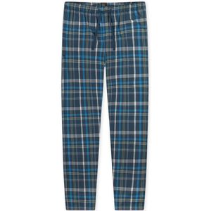 Schiesser - Pyjamabroek - Blauw Geruit - Katoen