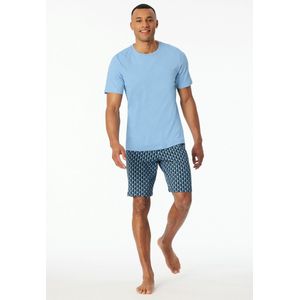 Schiesser - Shortama - Lichtblauw - Katoen