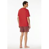 Schiesser - Shorty Comfort - Pyjama - Donkerblauw - 100% Katoen