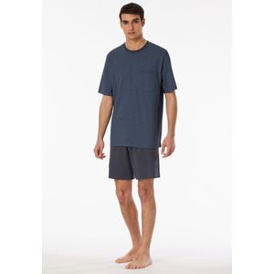 Schiesser - Comfort Essentials – Pyjama – 181155 – Graphit – Maat XXL