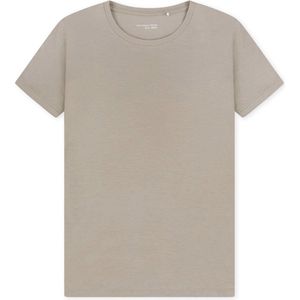 Schiesser Dames Slaapshirt Korte Mouw Modal-Mix Relax Pyjama Topje, Clay_182106, 34, Clay_182106, 34