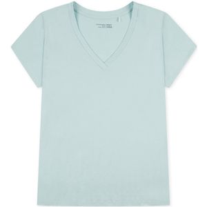 SCHIESSER - T-shirt - Zwart - Mix van Katoen en Elastaan - Regular Fit