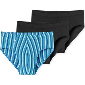 Lange Onderbroeken - Zwart - Katoen/Elastaan - Multipack