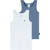 Schiesser - Jongens Ondergoed - Wit - Gesorteerd 4_181843 - Dubbelverpakking - 100% Biologisch Katoen