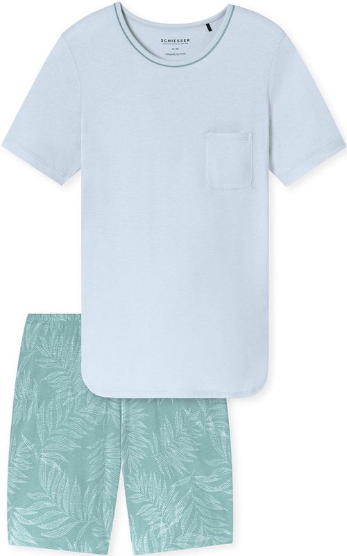 Schiesser - Comfort Nightwear - Pyjama - 100% Bio-Baumwolle