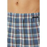 SCHIESSER - Boxershorts Multipack - Geruit en Grafisch - Blauw - Katoen