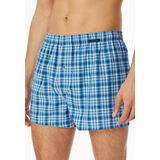 Schiesser - Boxershorts 2-Pack - Blauw-Navy - Katoen