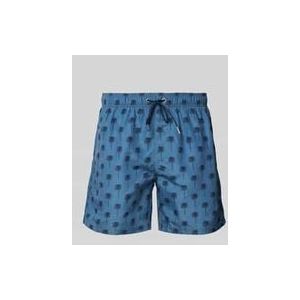 Schiesser - Zwemshorts - Atlantisch Blauw - Gerecycled Materiaal