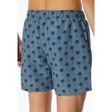 SCHIESSER - Aqua - Zwemshort - Atlantisch Blauw - Geweven Stof - Sneldrogend