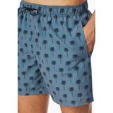 SCHIESSER - Aqua - Zwemshort - Atlantisch Blauw - Geweven Stof - Sneldrogend