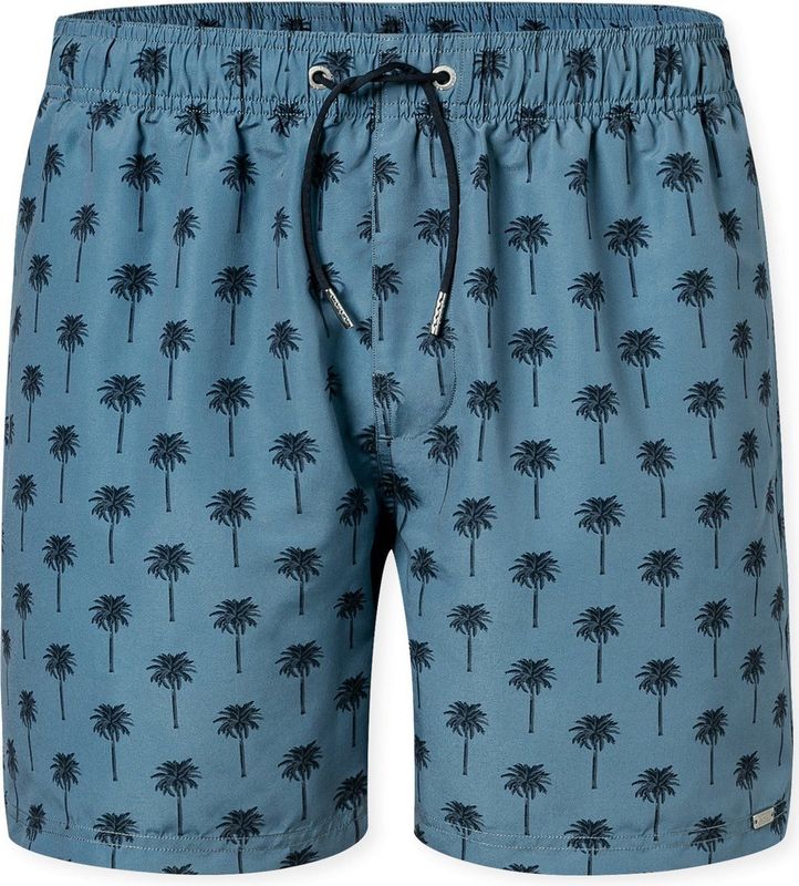 SCHIESSER - Aqua - Zwemshort - Atlantisch Blauw - Geweven Stof - Sneldrogend