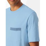 Schiesser - Comfort - Nachtkleding - Donkerblauw - 100% Katoen