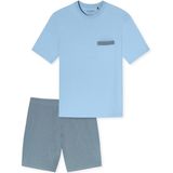 Schiesser - Comfort - Nachtkleding - Donkerblauw - 100% Katoen