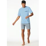 Schiesser - Comfort - Nachtkleding - Donkerblauw - 100% Katoen