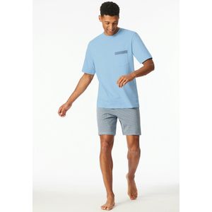 Schiesser - Comfort - Nachtkleding - Donkerblauw - 100% Katoen