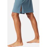 Schiesser - Comfort Nightwear - Nachthemd - Grafiet - Borstzak met Gedessineerde Zoom