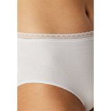 Schiesser - UNCOVER - Midi Slip Set van 2 - Off-white - Dames Onderbroek