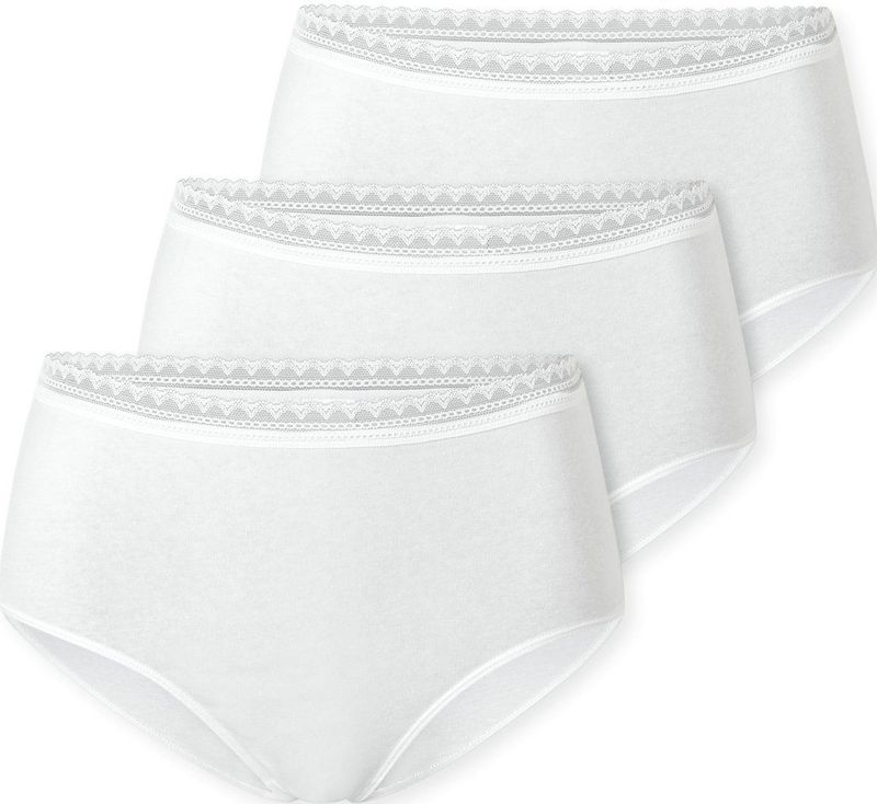 Schiesser - UNCOVER - Midi Slip Set van 2 - Off-white - Dames Onderbroek