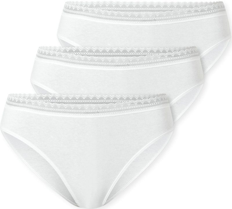 Schiesser - 182908 Modern Multipacks - Ondergoed - Wit - Katoen