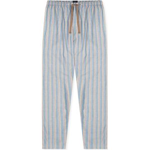 Schiesser - Lange Pyjamabroek - Blauw - Biologisch Katoen