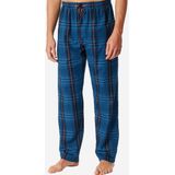 Schiesser Heren slaapbroek lang Web - Mix + Relax - Organic Cotton, Donkerblauw 182192, 48