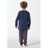 SCHIESSER - Nachtkledij - Navy - Boys World - 2-delig - Katoen