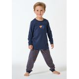 SCHIESSER - Nachtkledij - Navy - Boys World - 2-delig - Katoen