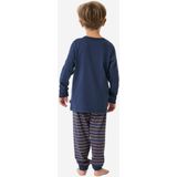 SCHIESSER - Nachtkledij - Navy - Boys World - 2-delig - Katoen