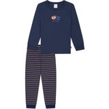 SCHIESSER - Nachtkledij - Navy - Boys World - 2-delig - Katoen