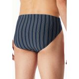 Schiesser - Long Life Soft - Supermini Slip - Zwartblauw