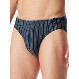 Schiesser - Long Life Soft - Supermini Slip - Zwartblauw