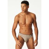 Schiesser - Long Life Soft - Supermini Slip - Gestreept Design