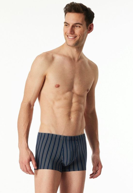 Schiesser - Long Life Soft - Shorts - Zwartblauw