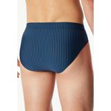 Schiesser - Rio - Slip - Blauw - Microvezel