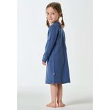 SCHIESSER - Nachthemd - Beige - Donkerblauw - Lichtoranje - Rosa