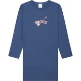 SCHIESSER - Nachthemd - Beige - Donkerblauw - Lichtoranje - Rosa