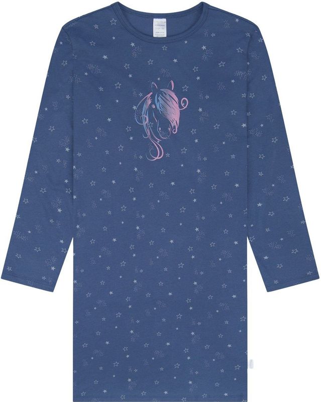 SCHIESSER - Nachthemd - Indigo - Horse World