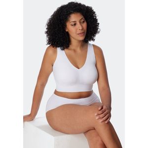 Schiesser - 170364 Invisible Soft - Bustier - Wit - 75% Polyamide, 25% Elastomeer