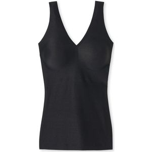 Schiesser - Invisible Soft - Tanktop - Zwart - Model 170365