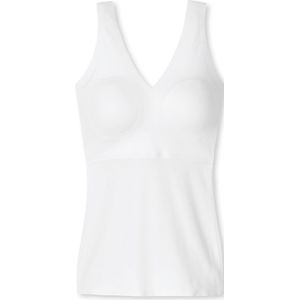 Schiesser - 170365 - Tanktop - White - 75% Polyamide, 25% Elastaan
