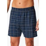 Schiesser - Boxershorts - Blauw - Jersey - 2-pack