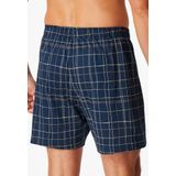 Schiesser - Boxershorts - Blauw - Jersey - 2-pack