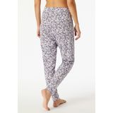 Schiesser Dames slaapbroek lang modal-mix + relaxpyjamabroekje, Multicolor 6_182056, 34