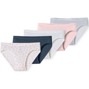 Schiesser - Gesorteerd 8_181800 - Onderbroeken - 5 Stuks - 95/5 Organisch Biologisch Katoen