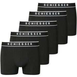 Schiesser - 95/5 - Boxershort - Zwart - 5-pack