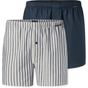 Schiesser - Boxershorts - Set van 2 stuks - Puur Katoen - Elastische Band