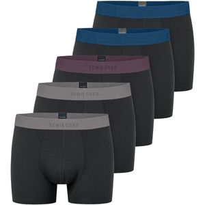 Schiesser - 95/5 - Boxershorts - 5-pack - Gekleurde Taillebanden