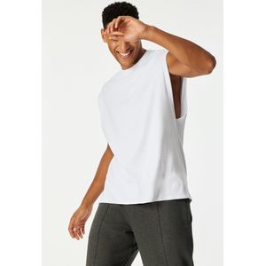 SCHIESSER - Doppelripp T-shirt - Zwart - Katoen